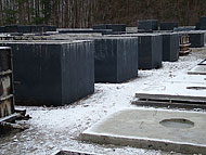 Plac produkacja szamb betonowych Sosnowiec